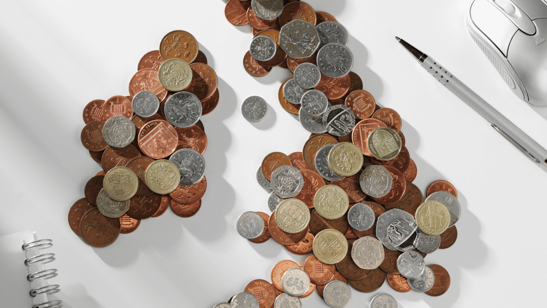 Map-of-the-UK-in-Coins-What-Debt-Solutions-Are-Available-In-The-UK?